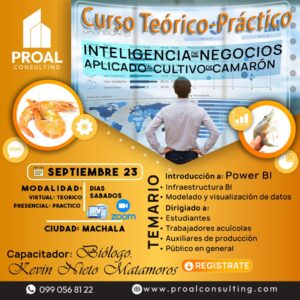 Inteligencia de negocios aplicado al cultivo del camarón